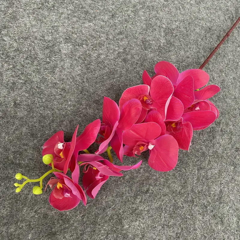 Phalaenopsis Flower Artificial Butterfly Orchid For Indoor Home Decoration Floral
