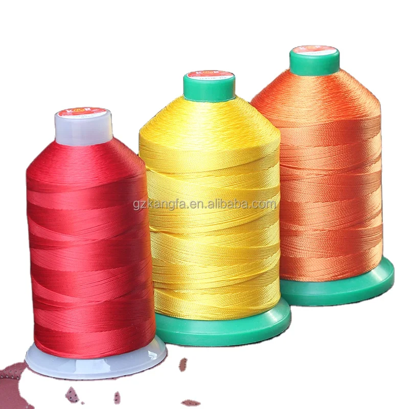V92 -Bonded Polyester Sewing Thread 300D/3 Bonded Thread For Bag Sewing Tex90 upholstery Bonded thread
