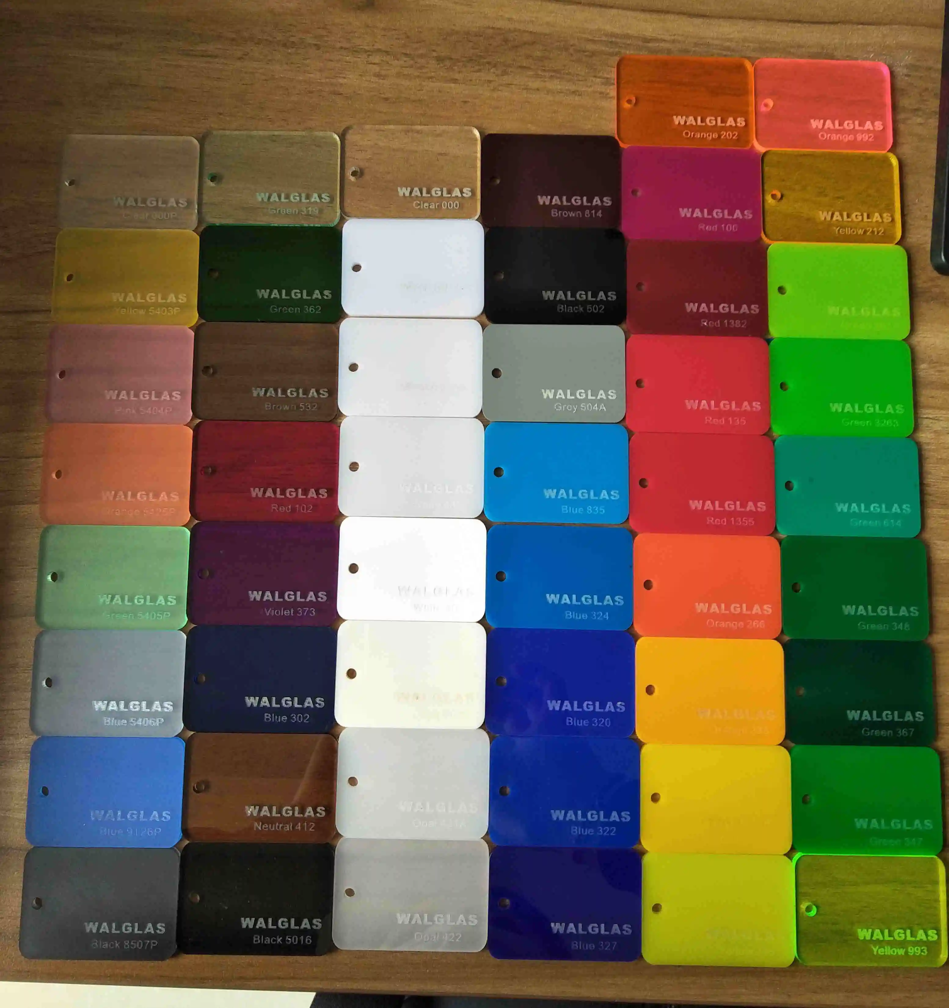 WALGLAS cell cast acrylic sheet perspex sheet