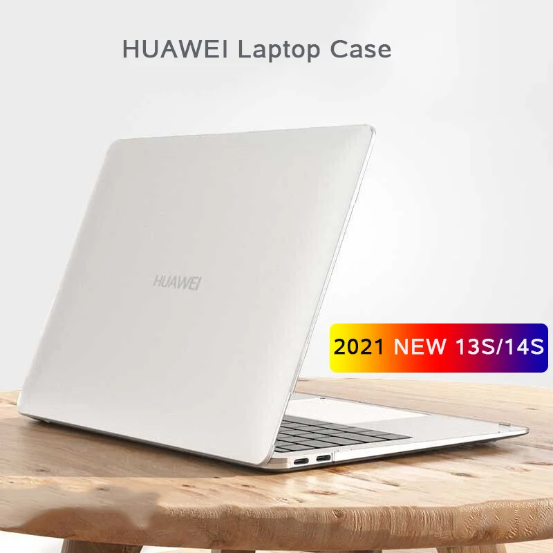 For Huawei Mate 13S 14S D14 D15 AMD MateBook Xpro 13 inch X Pro 2021 Magicbook 13/14/15 /16 Pro 16.1 Crystal Frosted Laptop Case