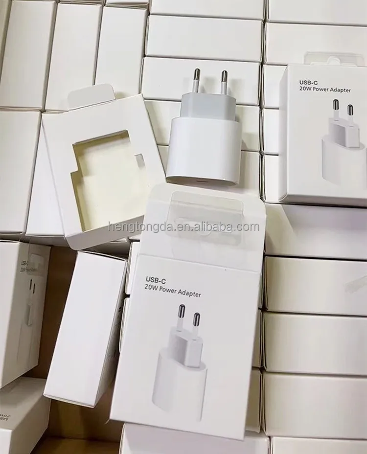 2022 year popular 3 Pin Charger Adapter for iPhone 12 pro max 20W PD USB-C Power Adapter for iPhone 13 pro max UK Wall adapter