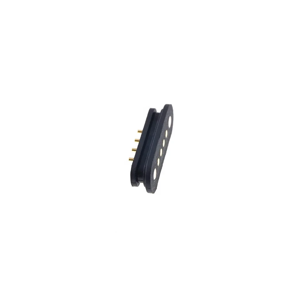 1.0A 12V Spring-Loaded Pin Connector 2.50 mm Pitch Power Charge Panel Mount Data Transfer 4 Pin Magnetic charging cable