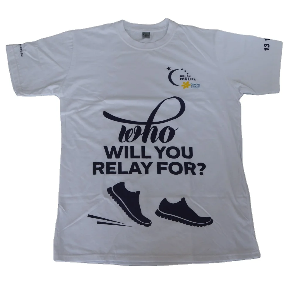 Supply Cheap Logo fashion cotton polyester promotion print t-shirt