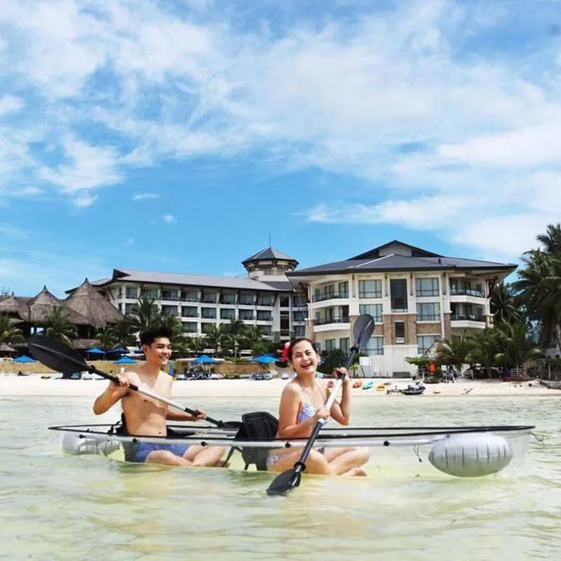 OEM design polycarbonate transparent canoe kayak