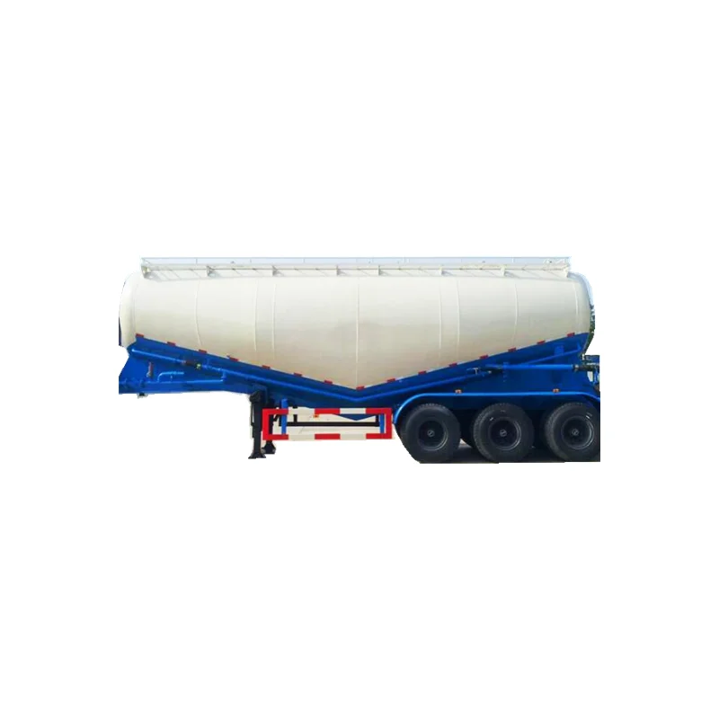Hot sale V shape transport Lime Tank Trailer Dry Bulker Powder Cement Tanker Semi Trailer
