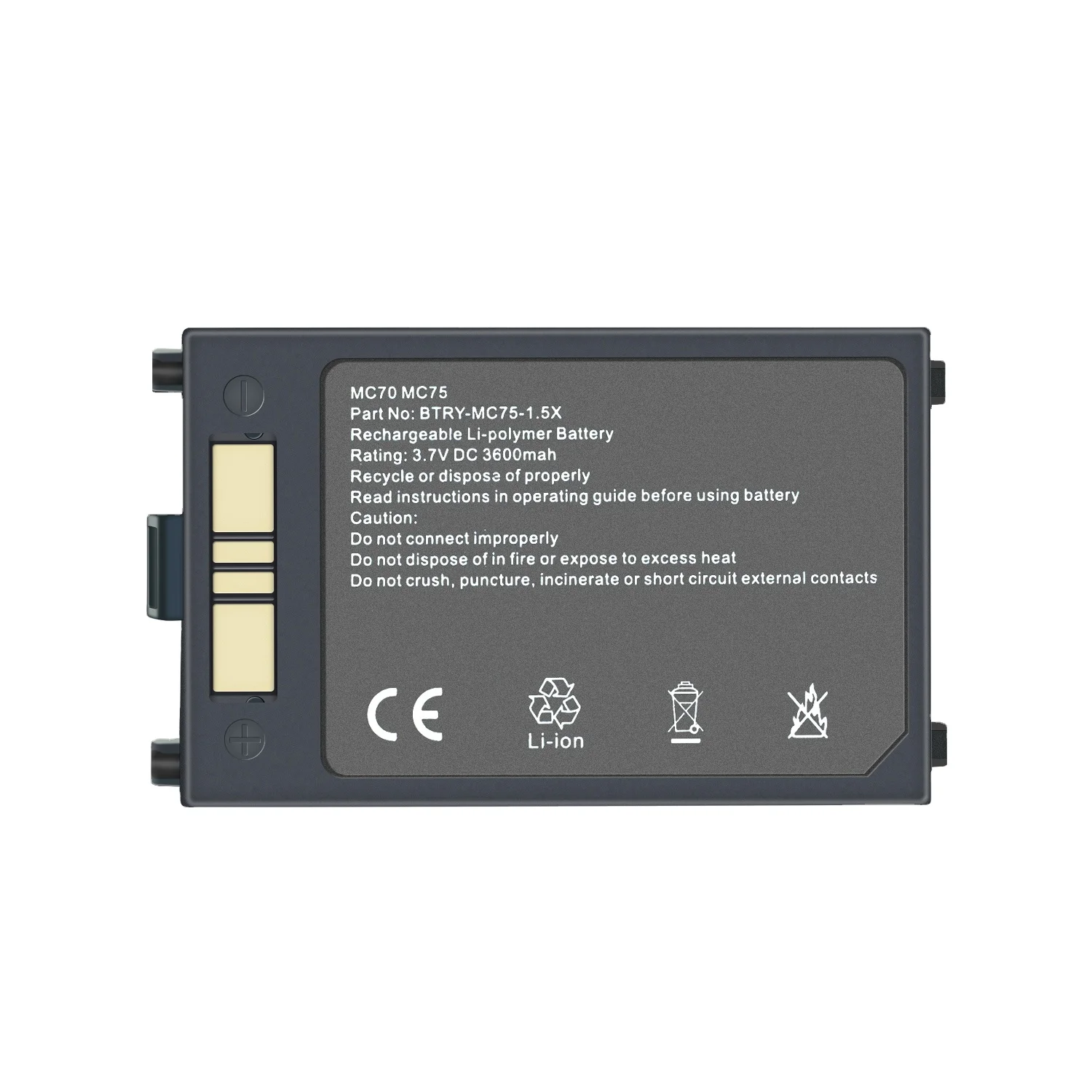 OEM NEW PDA Battery for Symbol MC70 MC75  MC7090 MC7004 82-71363-02 82-71364-01 Barcode Scanner