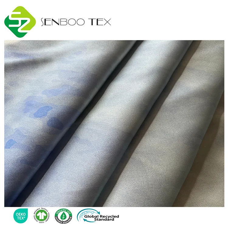 100% Pure Silk Sateen Fabric 142cm 16 mm Width Breathable Elegant Shiny Plain Dyed with Nice Designs for Dresses Weddings