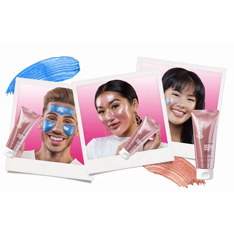 Korean Face Skin Care Retinol Blackhead Removal Anti aging Skin Whitening Pore Cleansing 24k Gold Peel Off Face Mask