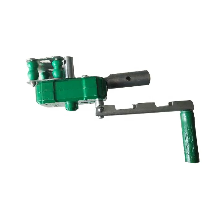 Factory Supply Greenhouse Accessories Manual Film Roller Film Roll Up Device for ventilation system.