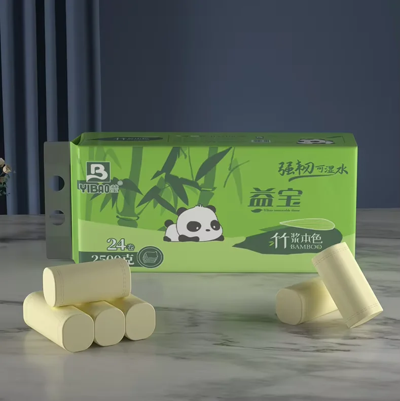 Commercial Jumbo Skin-friendly Flushable 5 Ply Toilet Tissues Coreless Paper Towels Rolls