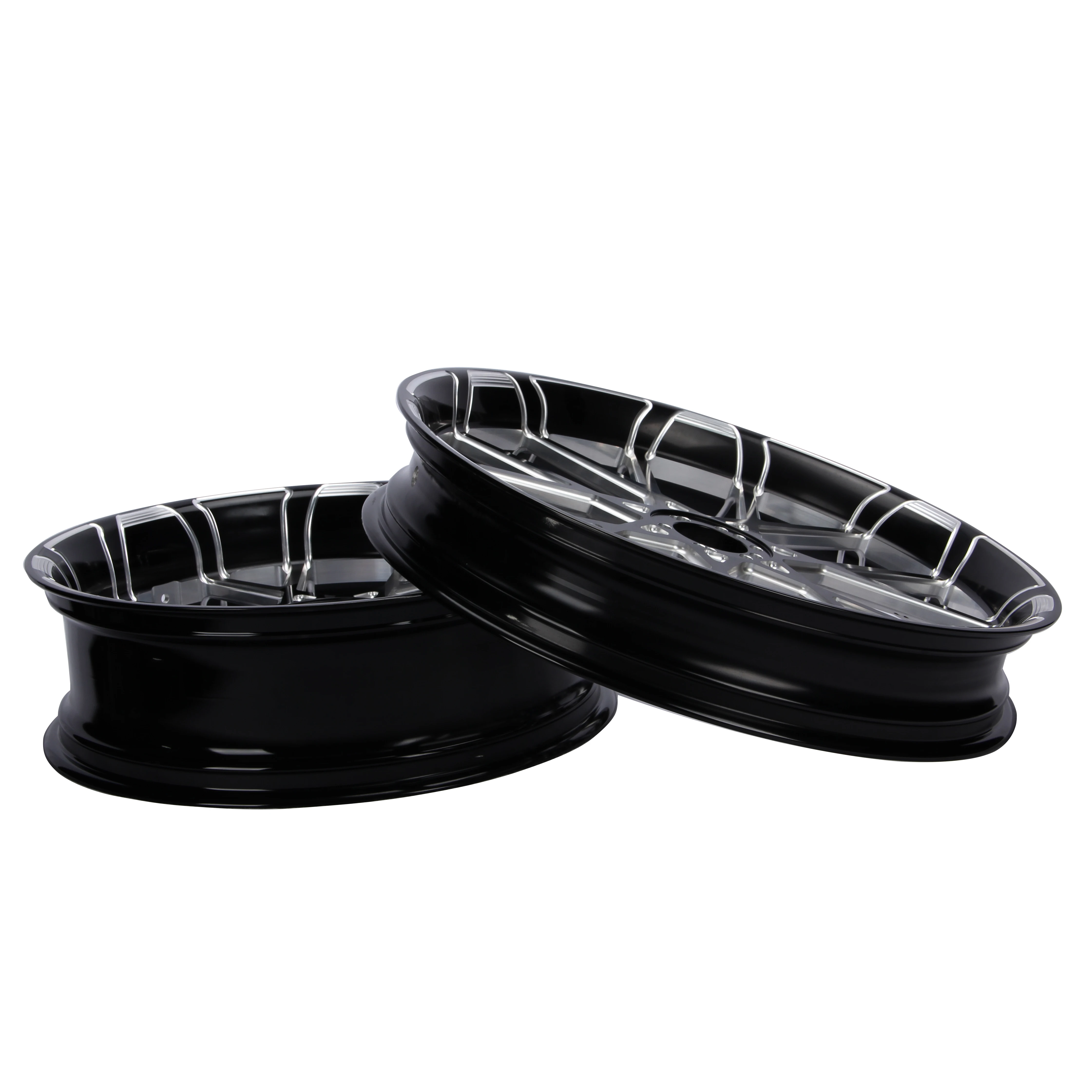 motorcycle retrofit forged aluminum rims with 23-inch hub