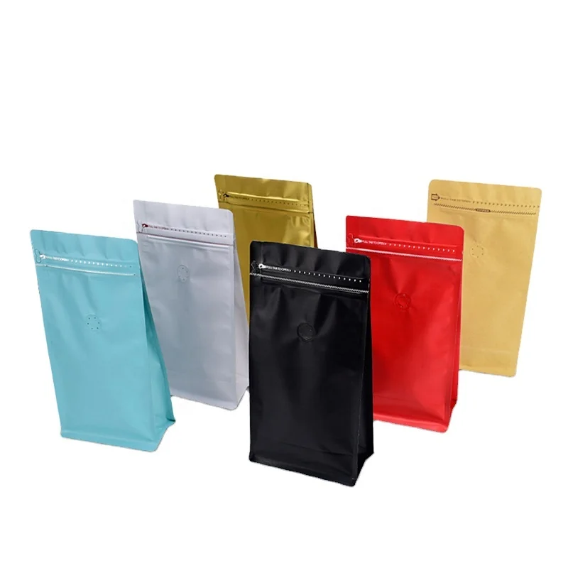 
Custom Printed Plastic Aluminum Foil packaging bag for coffee or tea 