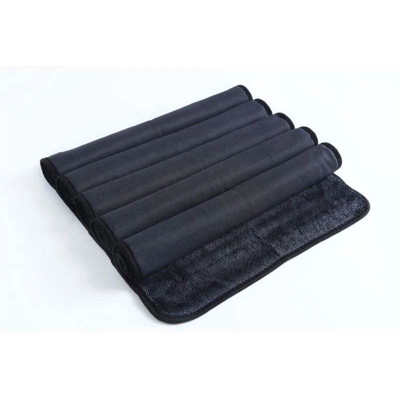 Factory Supply Customized logo Super Absorbent Microfiber Cleaning Cloth Car Wash Towel Auto Twisted Loop Car Drying Towel
