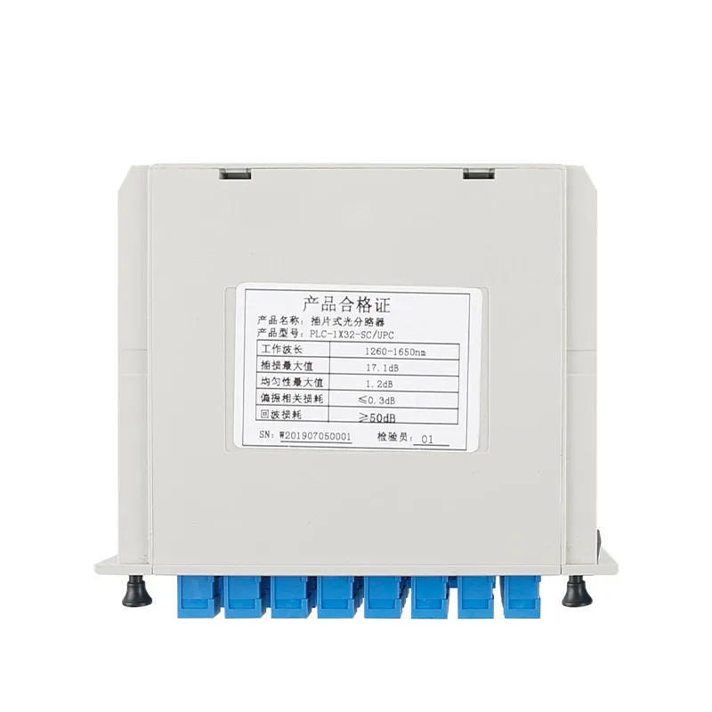 New products lgx box fiber optic cassette module 1x8 plc splitter