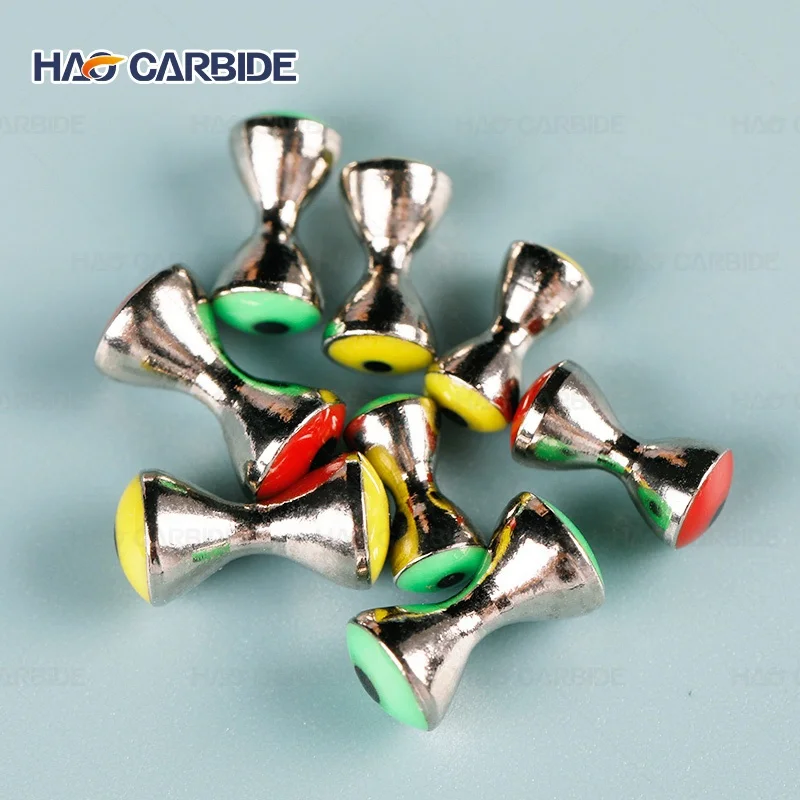 3D Brass Dumbbell Eyes Fishing Fly Tying Brass Dumbell Eyes