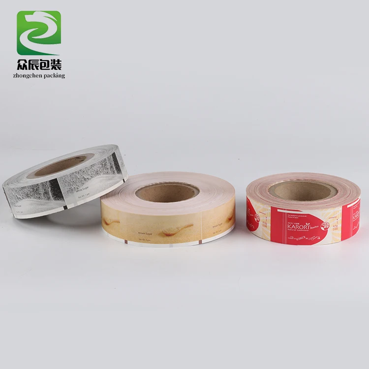
Food Grade packaging pe coated paper Biodegradable white polylactic acid/polyethylene sachet sugar pe coated paper 