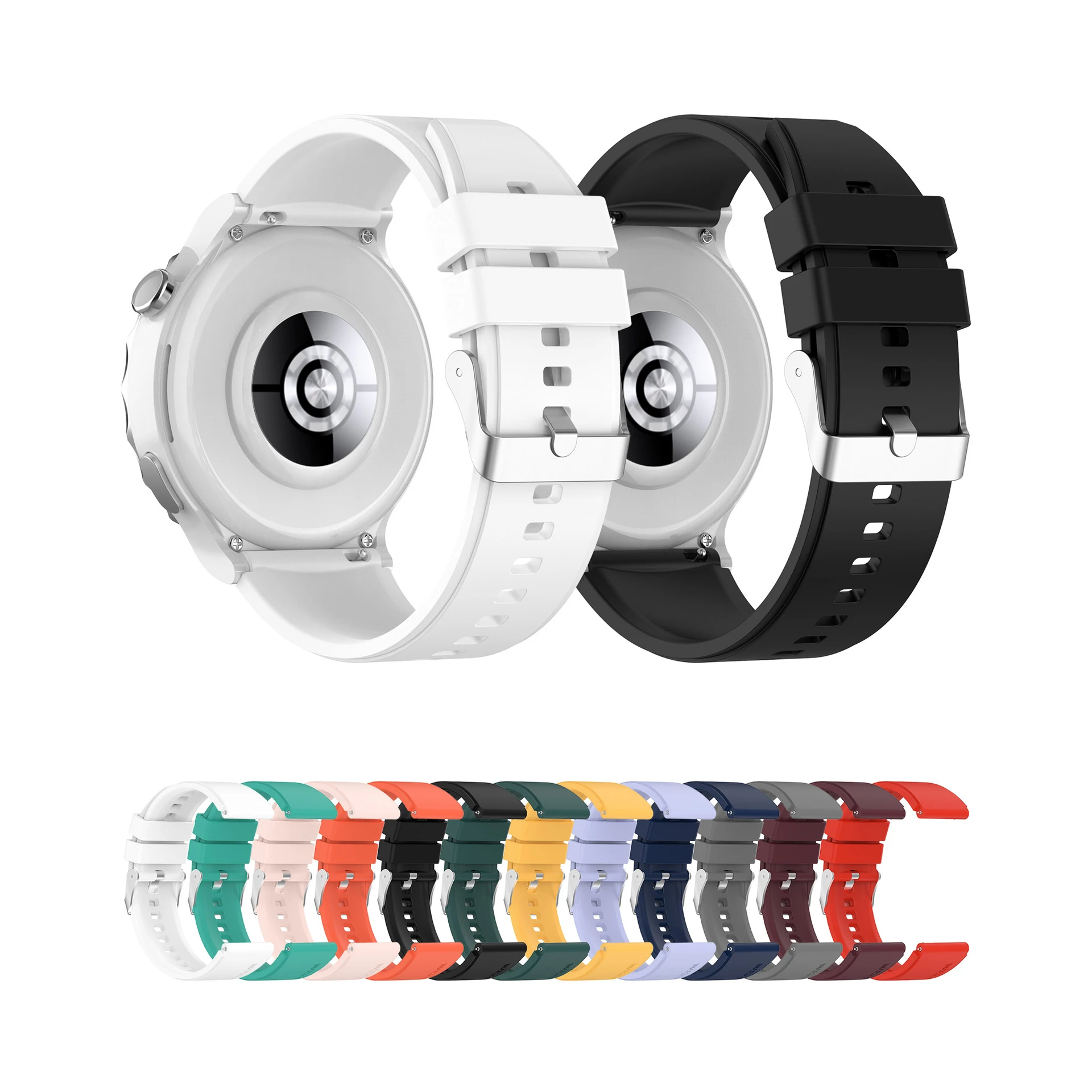 20 22mm Smart Watch Band For Huawei Watch Gt3 Gt 3 42 46mm Wrist Straps Gt 2 Gt2 Pro Watchband Bracelet Silicone Belt