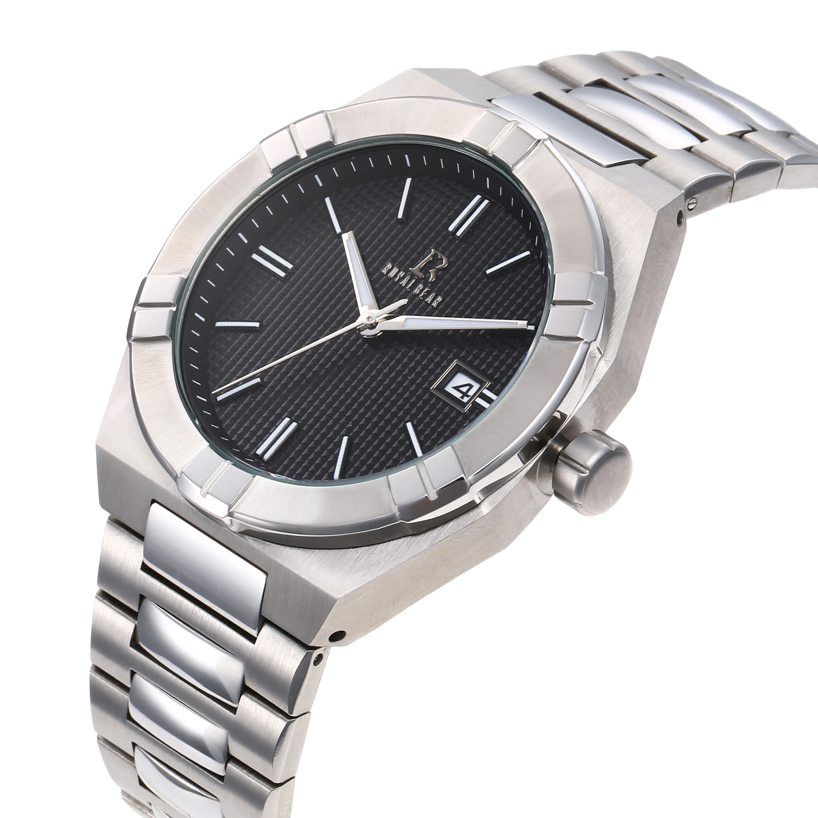 Custom stainless steel quartz men wrist high quality watch