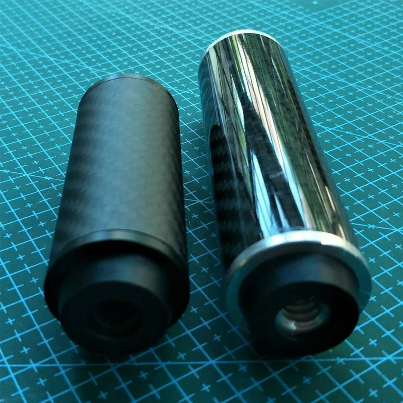 2inch / 4inch carbon fiber glass extension uniloc  joint  for pool cue carom cue