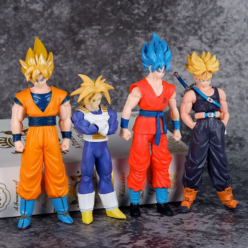 Japan Anime Dragonballs DBZ Action Figures Set Beerus Piccolo Buu PVC Toys Vegeta Goku GK Plastic Toys for Kids