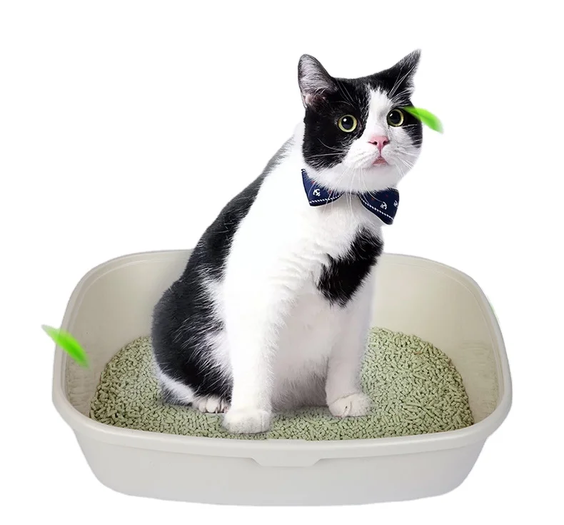 Быстрососохнущий смываемый 99% без пыли ароматизированный тофу наполнитель для кошек и лаванды