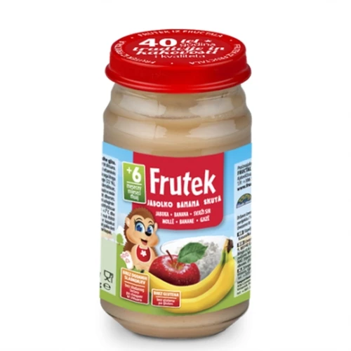 
Frutek BABY PUREES Jar 190G 