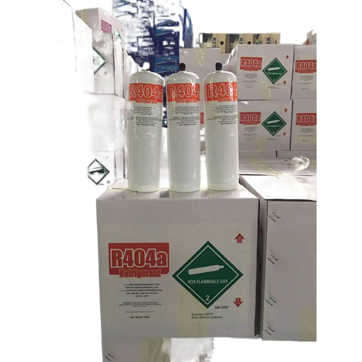 Made In China R-404a Refrigerant Gas 99.9% Purity R404a For Central Air Conditioners