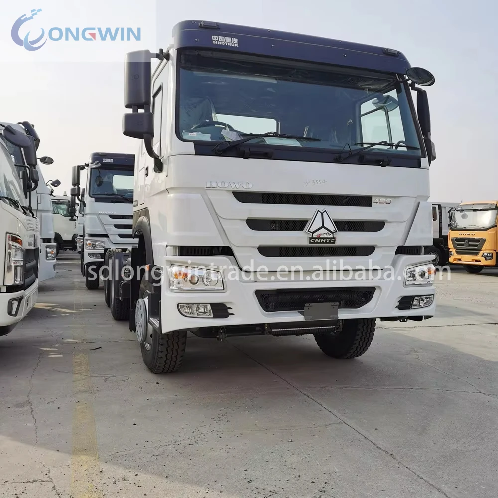 China Second Hand 6x4 Sinotruck Howo Truck 371 380Hp Used Trailer Truck Head Tractor Trucks