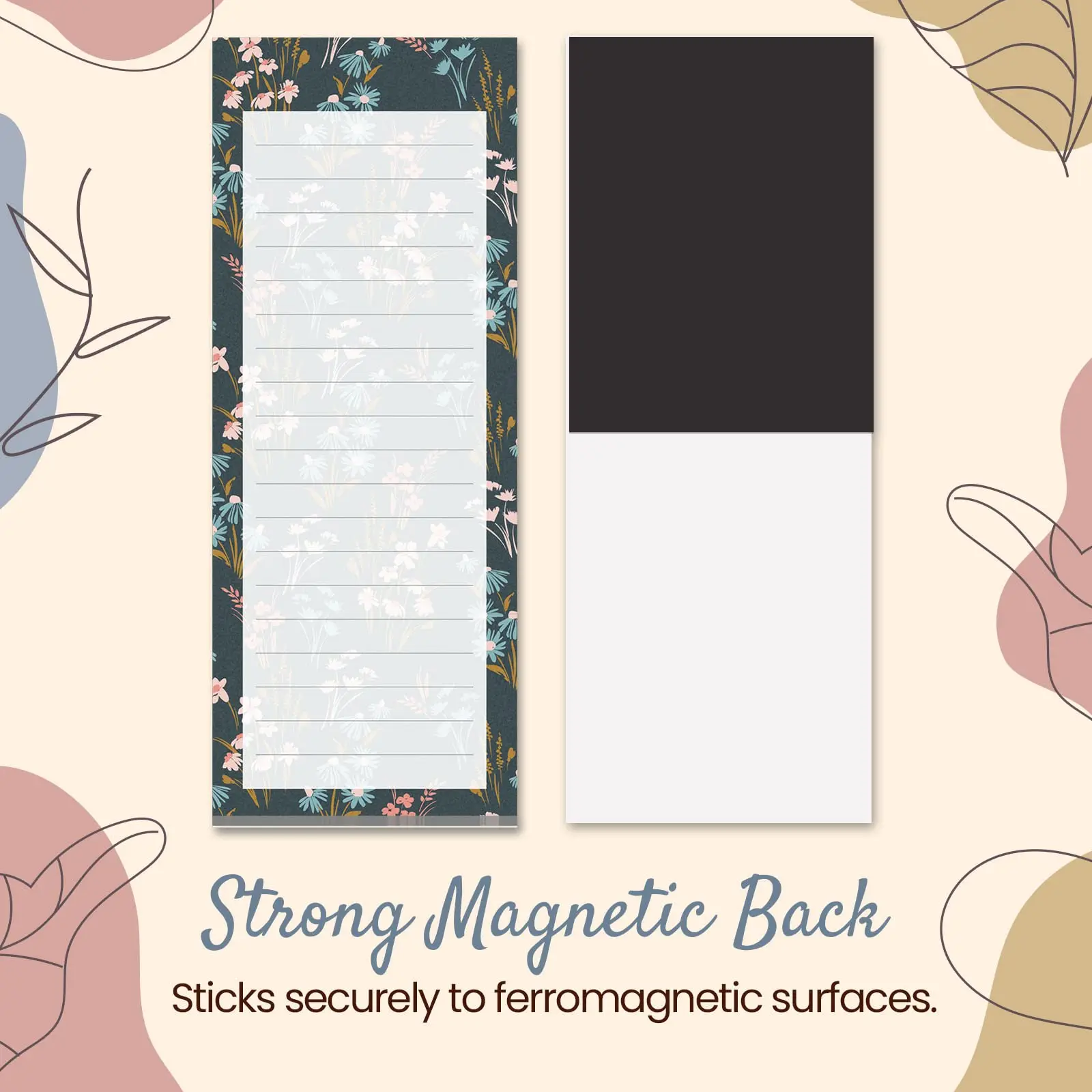 Customize Funny Office School Kids Gifts Shopping Lists Fun Memo Note Pad for Fridge Grocery List Magnetic Notepad