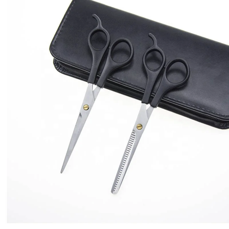 6pcs Classic Barber Scissors Hairdressing Japanese Barber Set Haircut Sets Hair Cutting Shears Professional Clippers for Sale
