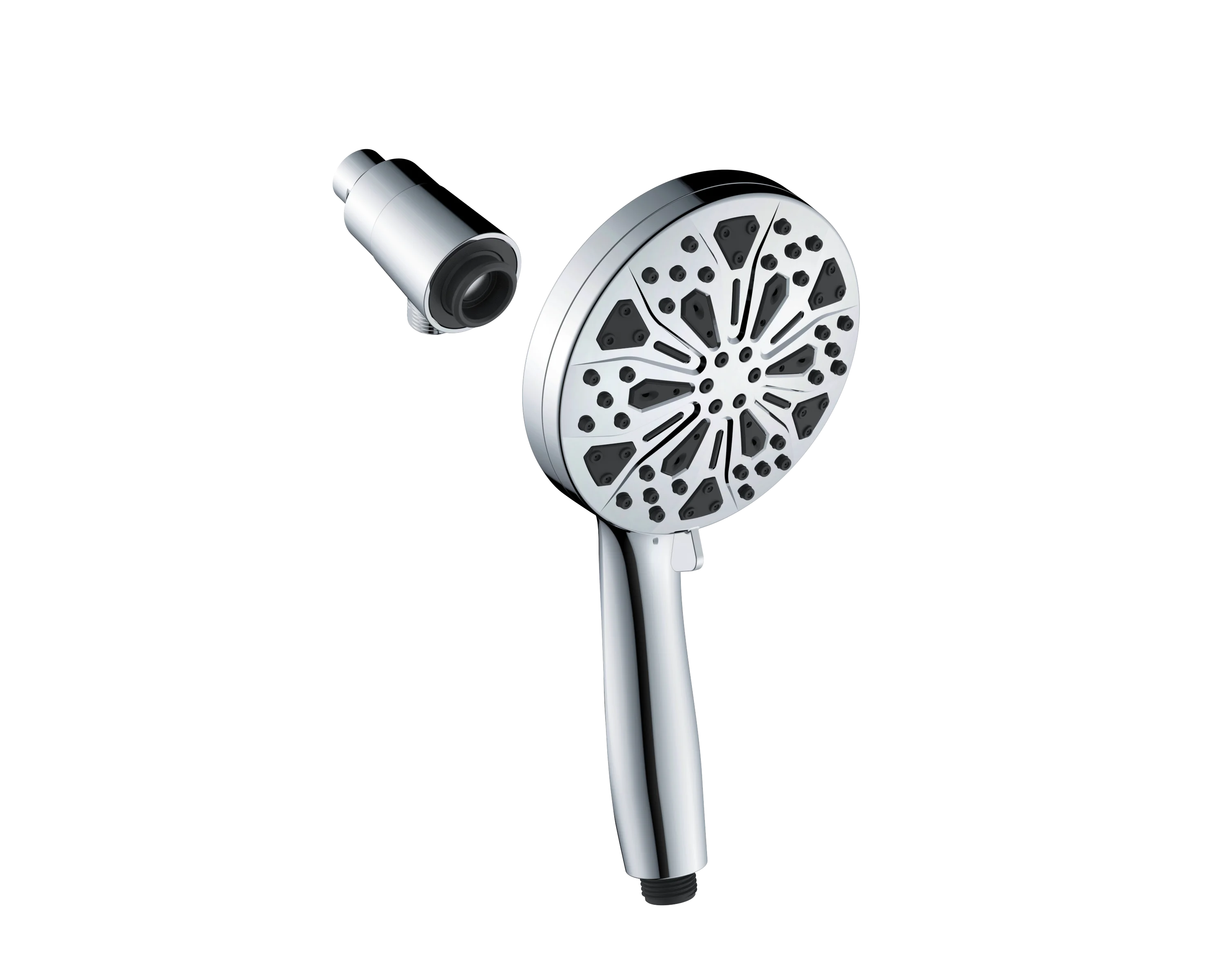Magnetic Handheld shower set  Rainfall 11 Function Adjustable With Stop Button Water Saving Handheld Spray Nozzle High Pressure