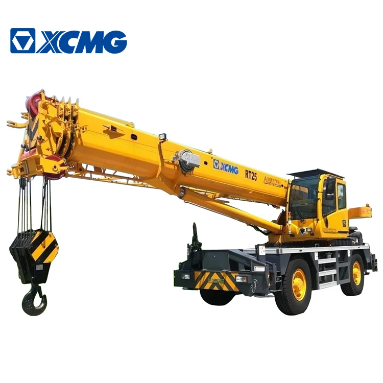 XCMG оригинальный производитель 25 тонн шероховатый кран RT25