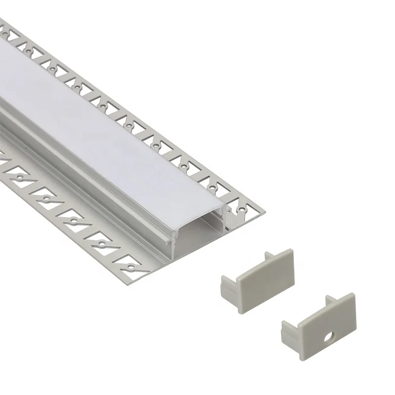 edge corner recessed led profile perfil de aluminio tira led aluminium profile for led driver