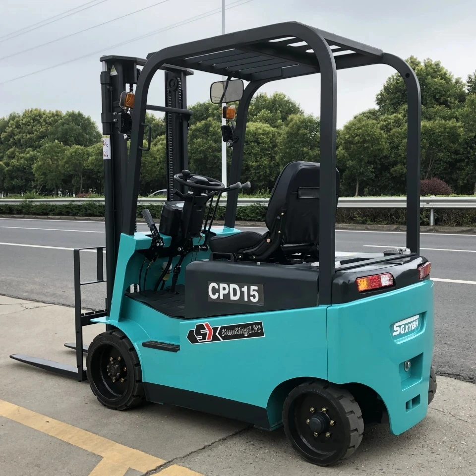 Китайский 2023 самый продаваемый вилочный погрузчик полностью электрический грузовик с высокой производительностью