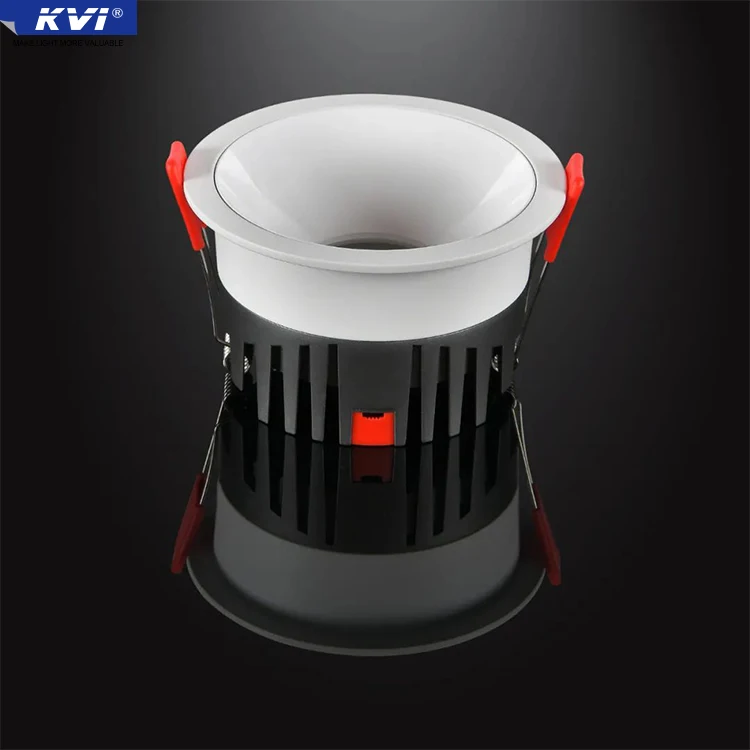 Modern Style COB Deep Anti Dazzle Heat Faster Aluminum Body High Cri LED Down Light