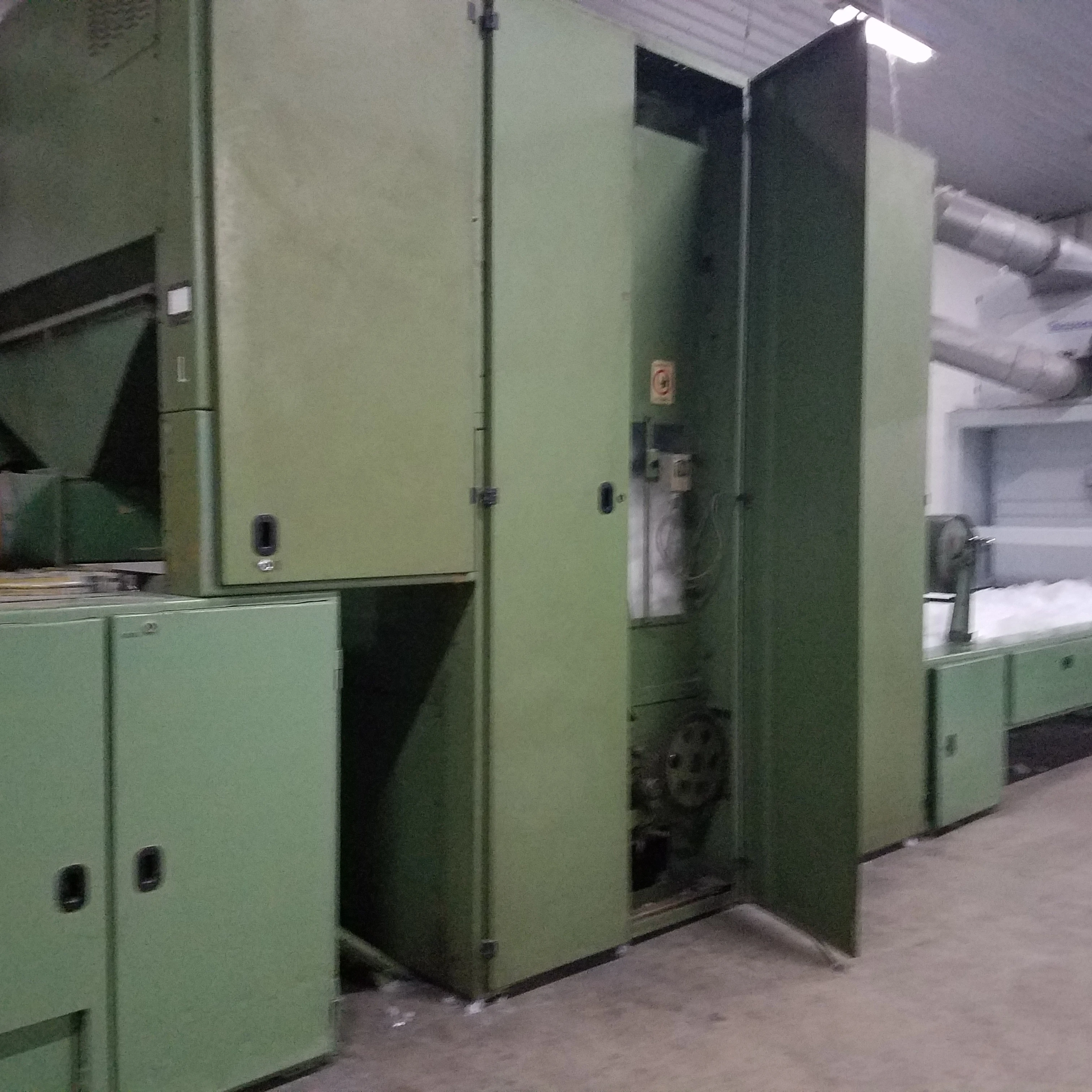 used trutzschler blowroom line