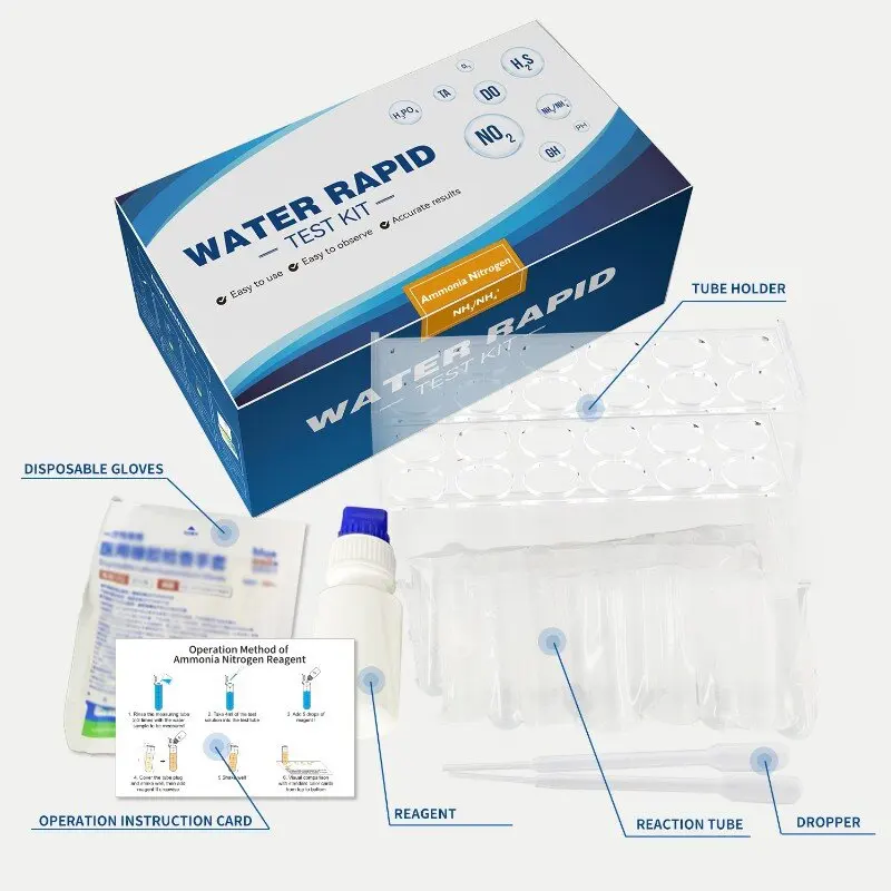 Manufacturer Ammonia Nitrogen Testing Reagent Kit - Reliable Water Quality Analysis Solution