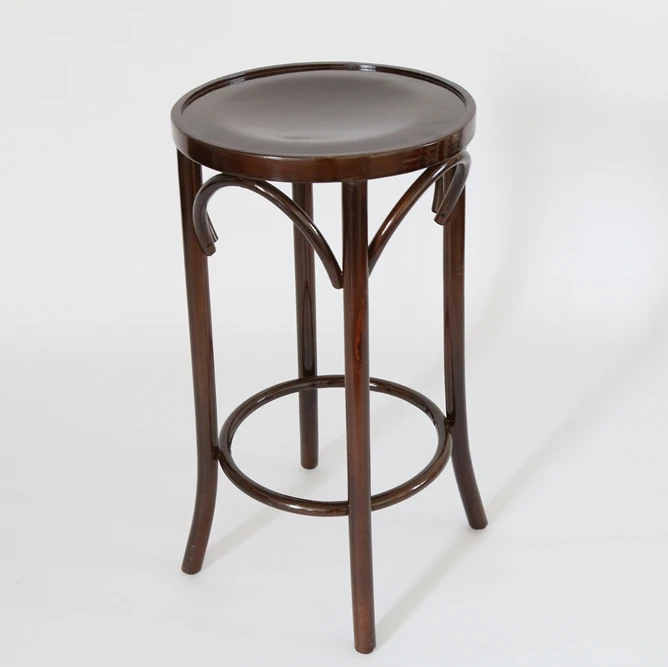 Wholesale Top Selling Wooden Coffee Bar Chairs Modern High Stool Barstools