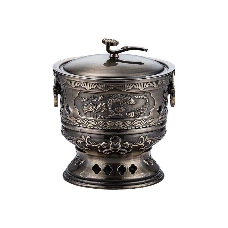 Hotel Classic Personal Hot Pot Mini Alcohol Stove Shabu Shabu Single Stainless Steel Hot Pot