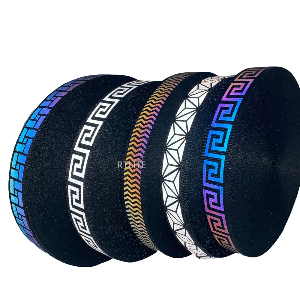 High Light Heat Transfer Safety Reflective Webbing Ribbon Tape