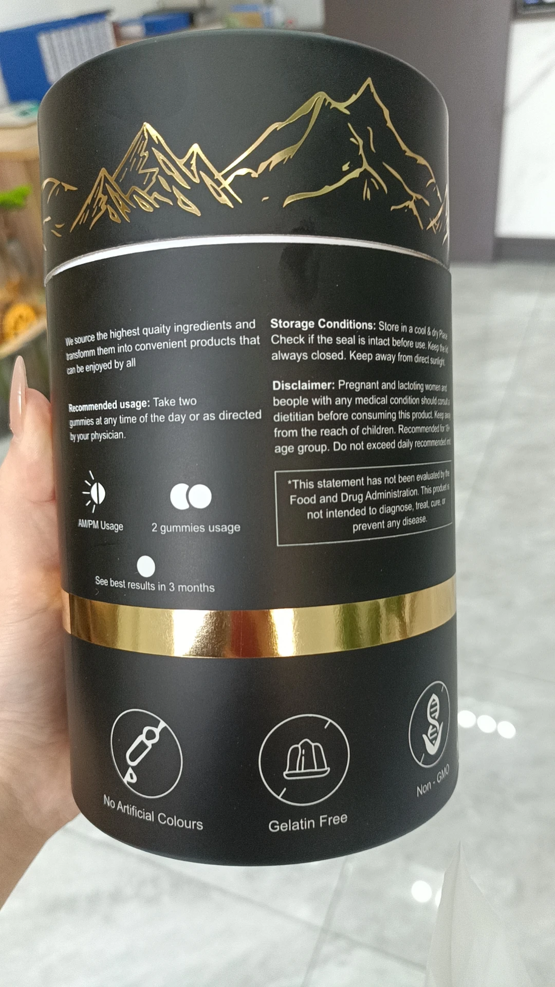 OEM Shilajit Gummies: гималайские мармеладки с гокшурой черными мюсли и Ашвагандха для здоровья почек иммунитета мозга сердца