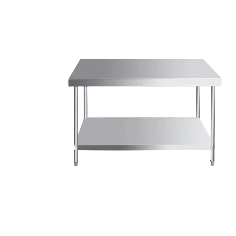 Stainless Steel Prep Table High load-bearing capacity Kitchen Prep cutting board work table Kitchen Equipment Workbench