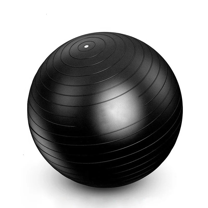 65cm black yoga ball 5 Sizes Ball Chair.Heavy Duty Swiss Ball for Balance.Stability.Pregnancy and Physical Therapy