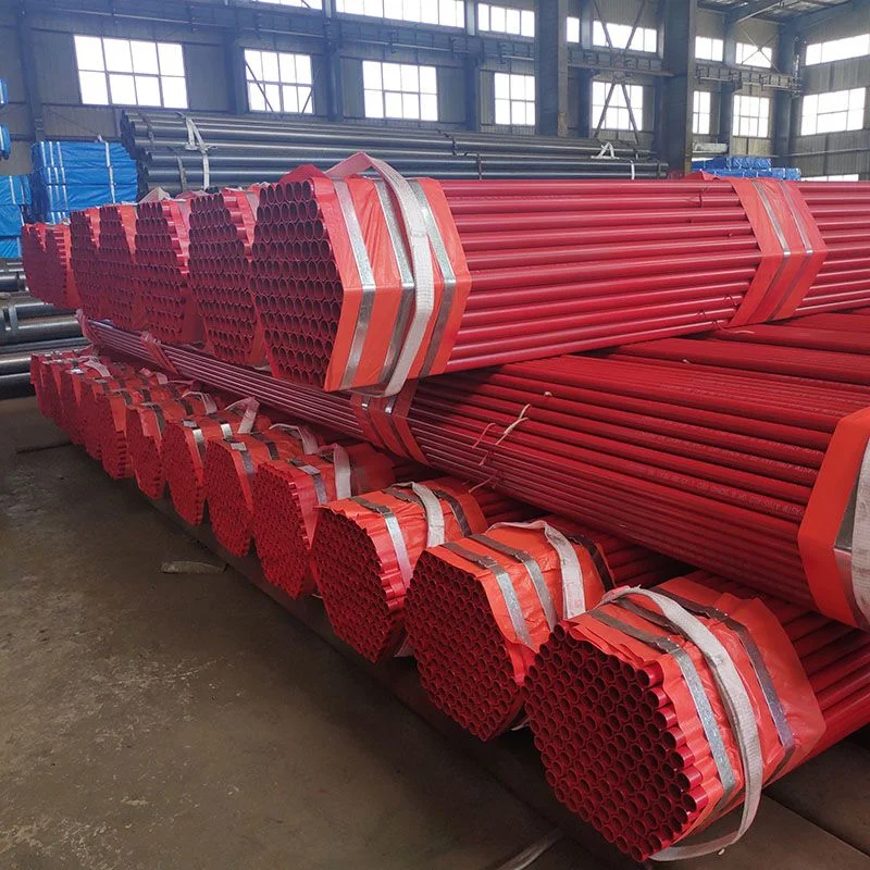 Fire Protection Grooved Pipe Structure Pipe Fire Fighting Thickness 2mm 3mm Hot Rolled Structure Pipe