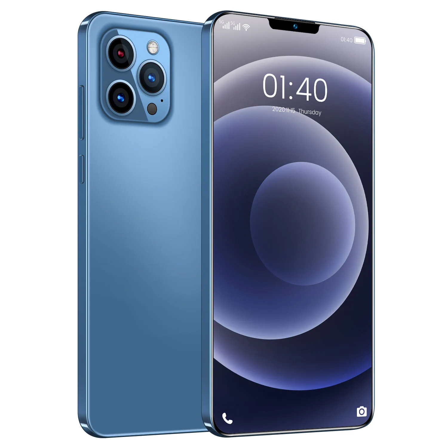 
Best celling mobile phone 6.7inch 12 pro Max big creen phone 512GB large memory Android phone 16MP+32MP Caera smartphone 