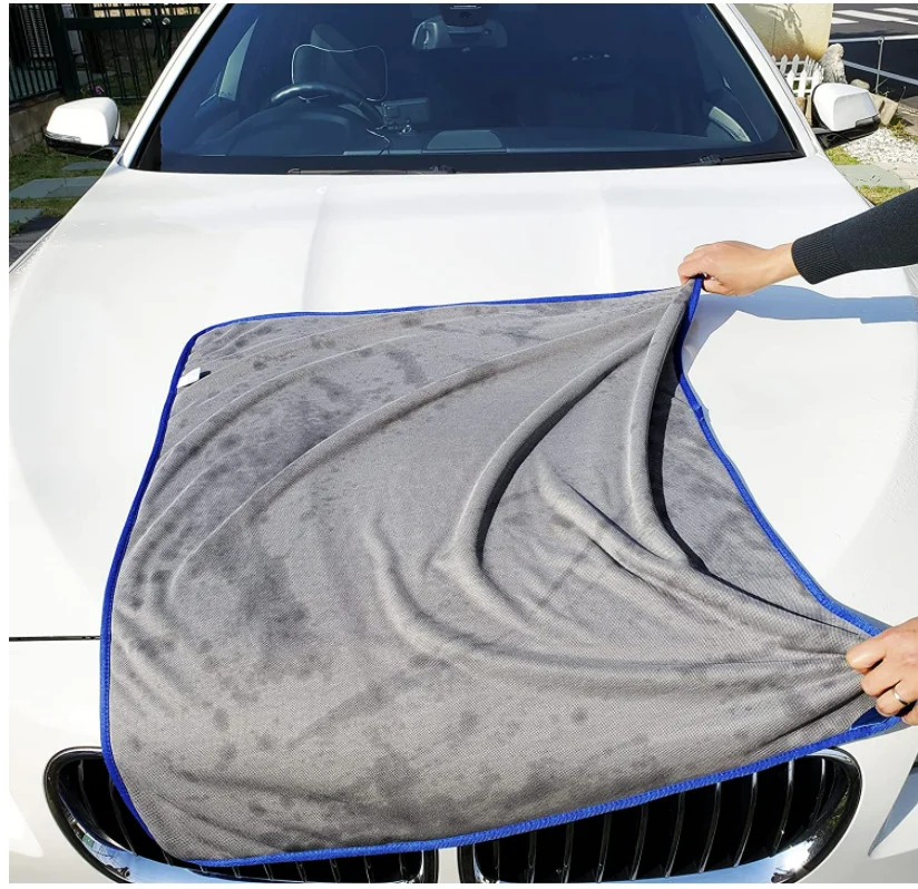 fast quick-dry wash cleaning wash cloth twisted drying towel microfiber car beach detail 600gsm toallas detailing plush