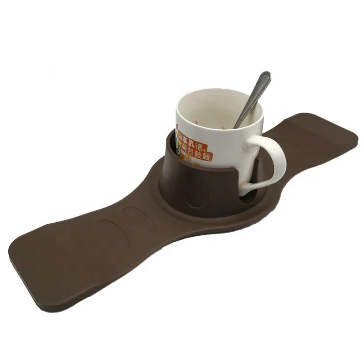 Силиконовая подставка под диван, кофейную чашку, подставка под диван, подлокотник, Нескользящая силиконовая подставка под чай для дивана, подлокотник