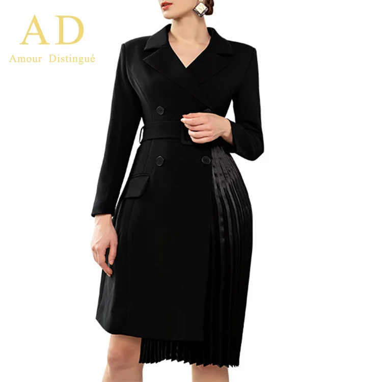 Plus Size Office Formal New Fashion Elegant Women Casual Wear Dresses