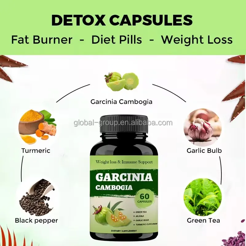 OEM Slim capsule supplier fat burner garcinia cambogia capsules for slimming garcinia cambogia capsules