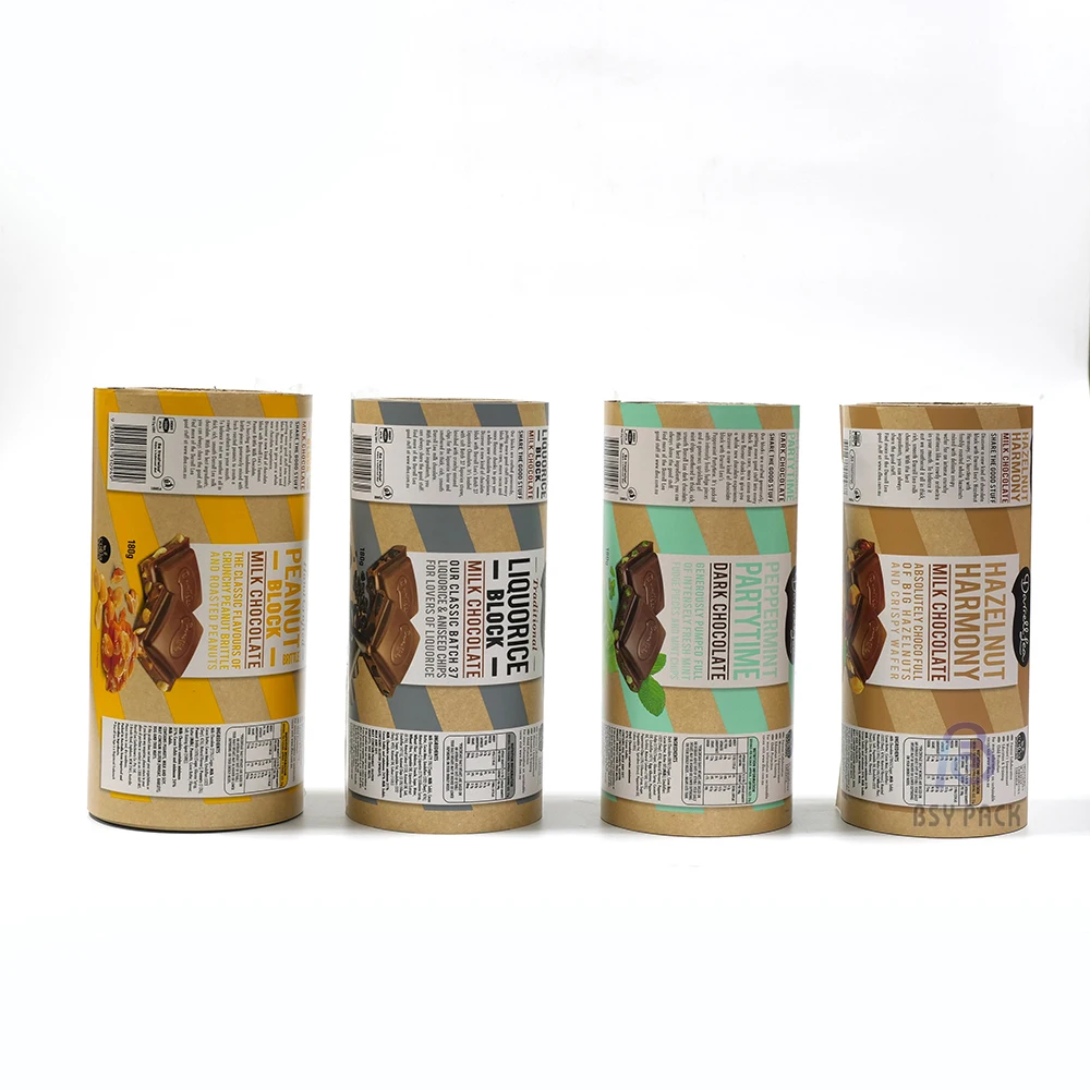 
Cold Seal Roll Food Packaging Plastic Automatic Packaging Film Roll For Heat Sensitive Products 